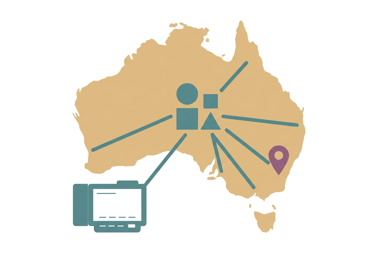 Professional header image for comparison analysis: Family Location Sharing Apps Compared: What Australian Fa...